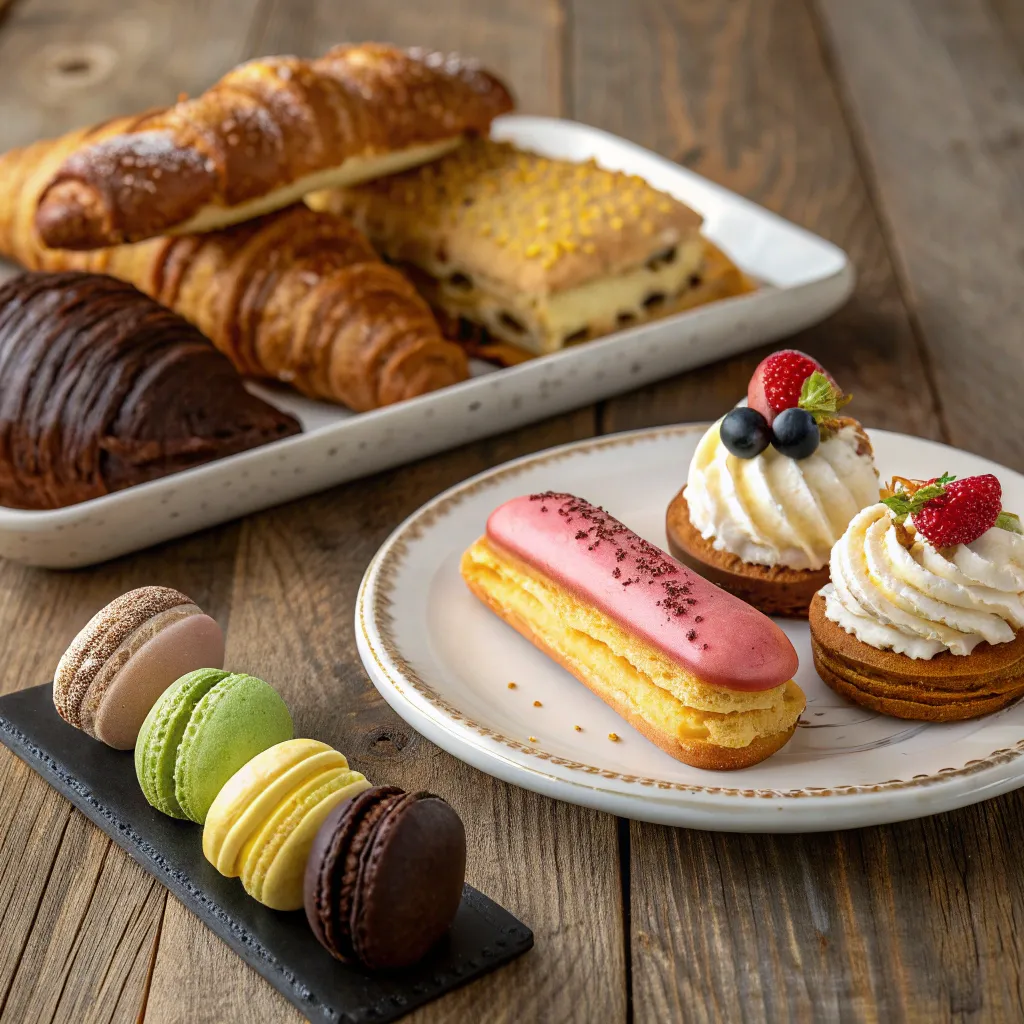 French patisserie delights